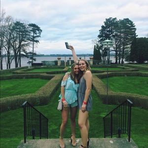 Revolve (super down is the brand) romper !